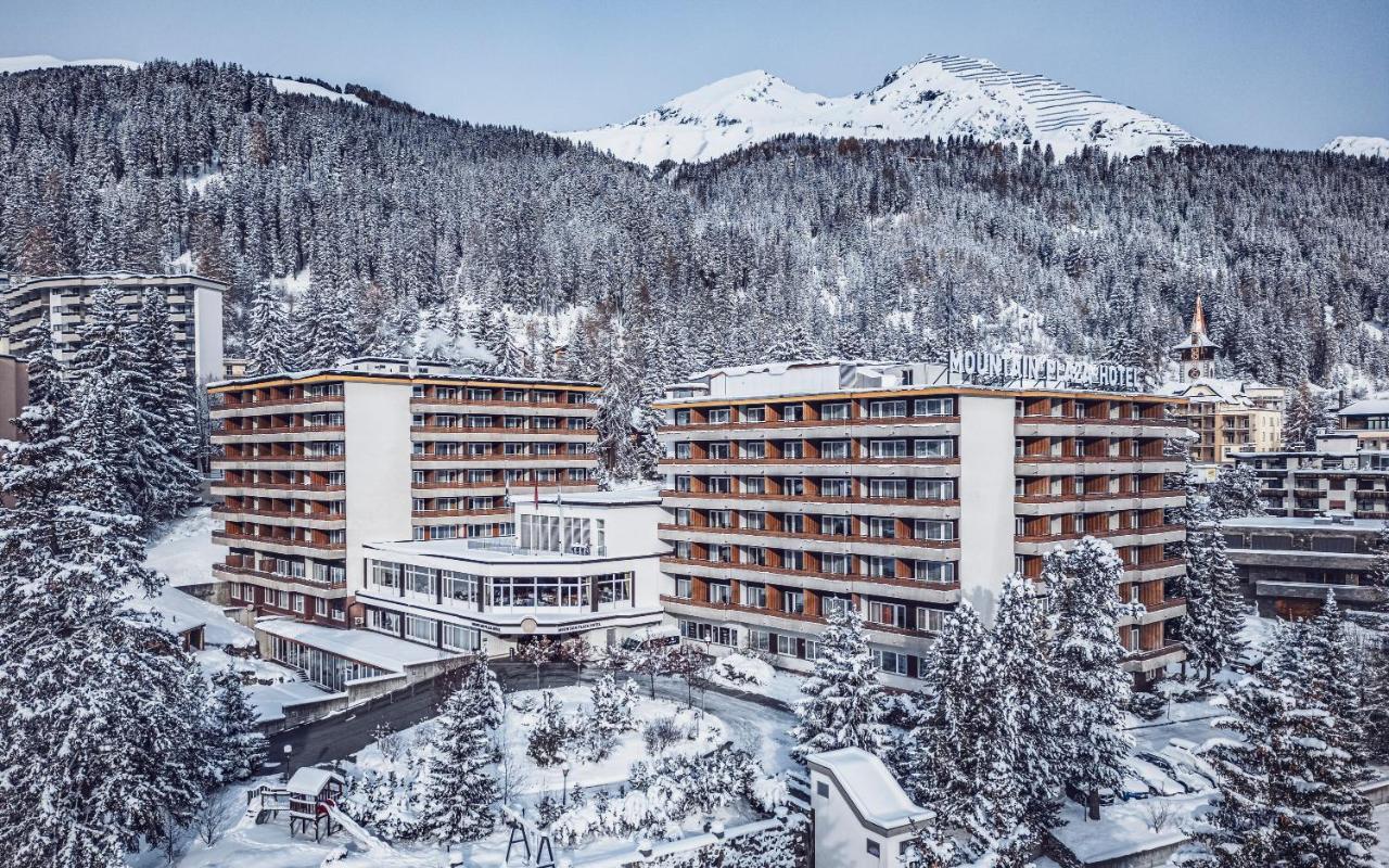 Mountain Plaza Hotel Davos Exterior foto