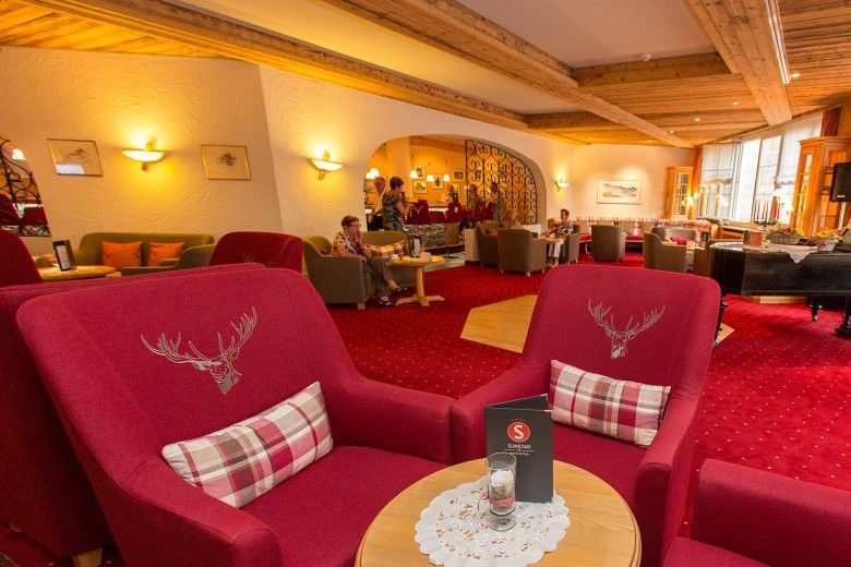 Mountain Plaza Hotel Davos Exterior foto